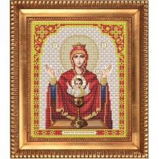 И-4024 Пресвятая Богородица Неупиваемая Чаша. Схема для вышивки бисером Благовест