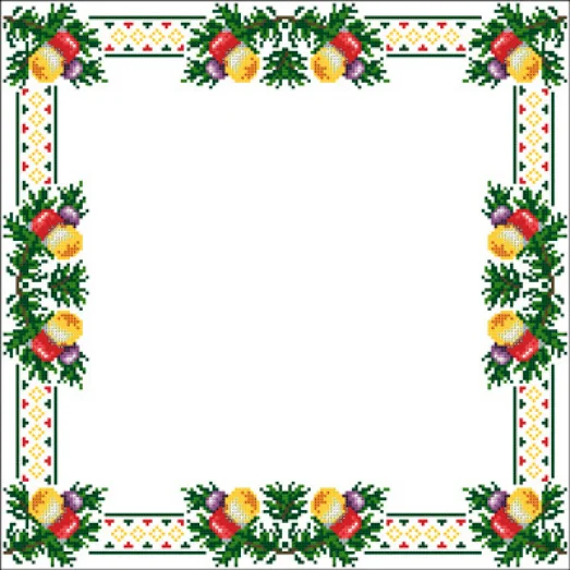 СТН-006 Новогодняя. Салфетка для вышивки бисером. Княгиня Ольга