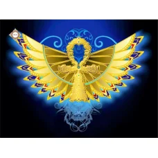 СЛ-3387 Священный ключ жизни. Схема для вышивки бисером ТМ Миледи