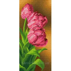 КП-08 Панно тюльпаны. Схема для вышивки бисером ТМ Каролинка