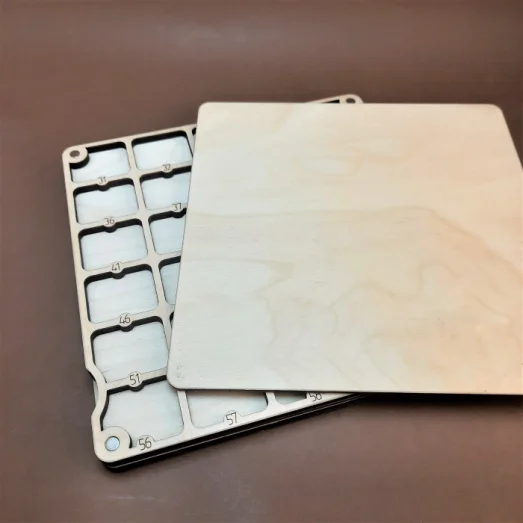 ОРГ-060236д Двухсторонний органайзер на 60 ячеек