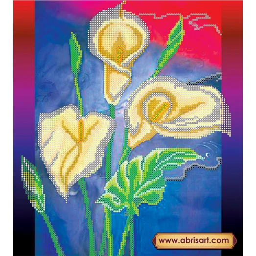 МИКА-2023 (А3) Ирбис. Схема для вышивки бисером