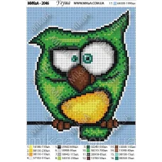 МИКА-2046 (А5) Угуша. Схема для вышивки бисером