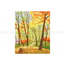 10-310 (30*40) Осенний лес. Схема для вышивки бисером Бисерок