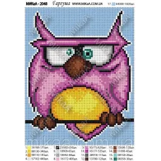МИКА-2048 (А5) Гаргуша. Схема для вышивки бисером