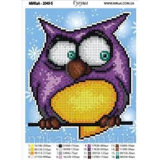 МИКА-2049б (А5) Гугуша. Схема для вышивки бисером