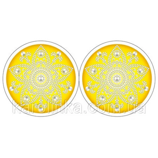 НГ-04 Заготовка новогодней игрушки для вышивки бисером и бусинами. ТМ Каролинка