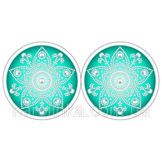 НГ-06 Заготовка новогодней игрушки для вышивки бисером и бусинами. ТМ Каролинка