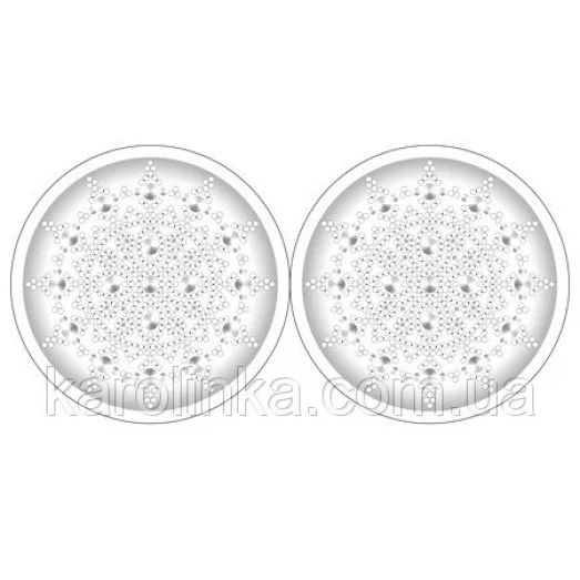 НГ-08 Заготовка новогодней игрушки для вышивки бисером и бусинами. ТМ Каролинка