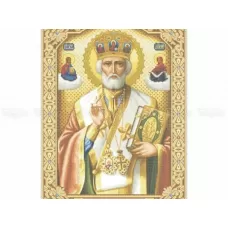 ЧВ-8067 (60*80) Николай Чудотворец. Схема для вышивки бисером. Бисерок