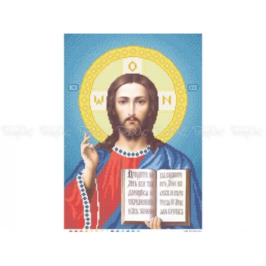 ЧВ-5218 Г-дь Вседержитель. Схема для вышивки бисером. Бисерок