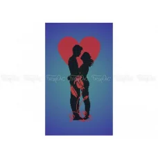 П-126 (30*50) Влюбленные. Схема для вышивки бисером. Бисерок