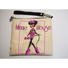 КС-011 Пошитый клатч Glamour Minnie под вышивку. ТМ Миледи