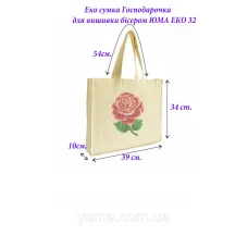 ЭКО-0032 Эко сумка для вышивки бисером Хозяюшка. ТМ ЮМА