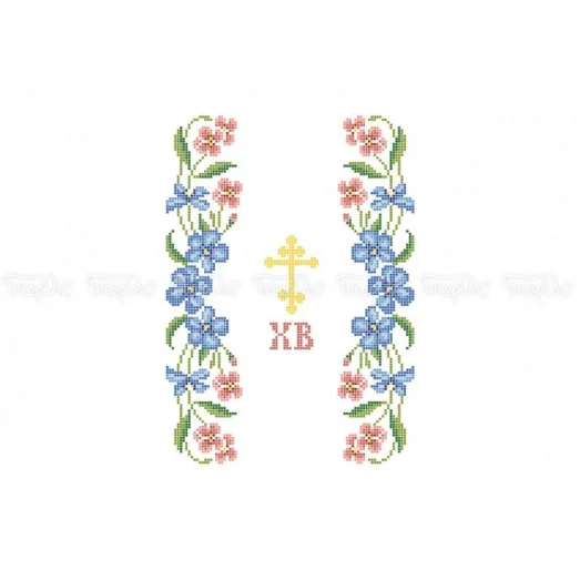 Р-126 Рушник пасхальный. Заготовка для вышивки Бисерок