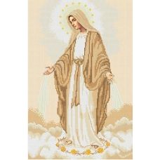 КРВ-67 Непорочное зачатие пресвятой Девы Марии. Схема для вышивки бисером ТМ КО