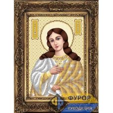 ФР-ИБ4-060-2 Марина Святая Великомученица (золото). Схема для вышивки бисером ТМ Фурор