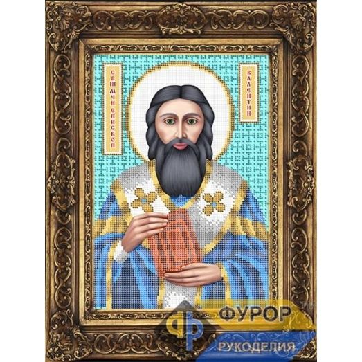 ФР-ИБ4-181-1 Валентин Епископ Священномученик. Схема для вышивки бисером ТМ Фурор