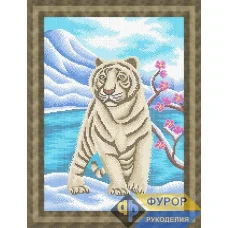ФР-ЖБп3-147 Тигр в горах. Схема для вышивки бисером ТМ Фурор