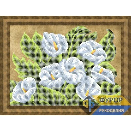 ФР-НБч4-169 Букет прекрасных кал. Схема для вышивки бисером ТМ Фурор