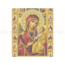 ЧВ-8059 (60*80) Иверская Богородица. Схема для вышивки бисером. Бисерок