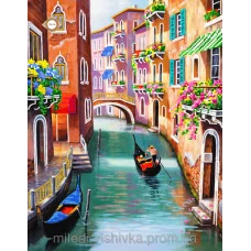 СЛ-3161 Полдень в Венеции. Схема для вышивки бисером ТМ Миледи