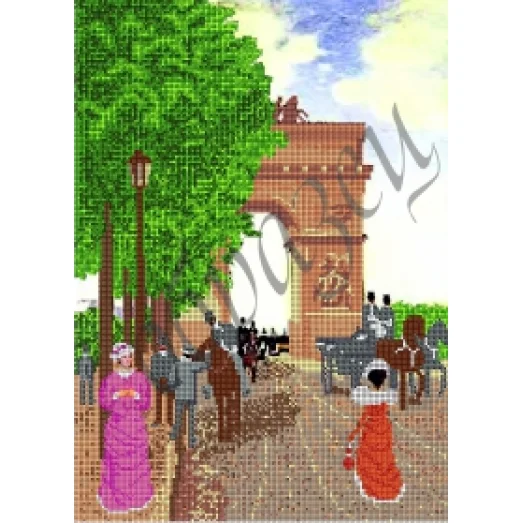 КМР-3062 Триумфальная арка. Схема для вышивки бисером Краина Моих Мрий