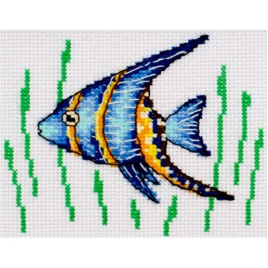 М-0223 Рыбка. Набор для вышивания картины нитками мулине. ТМ ВДВ
