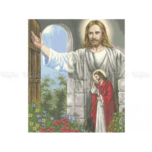 ЧВ-8010 Дверь в рай. Схема для вышивки бисером. Бисерок