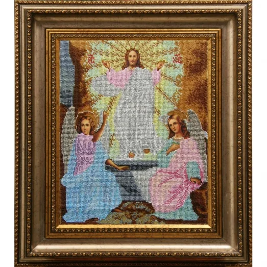 ВГ (набор) Воскресение Господне. Набор для вышивки бисерм БС Солес