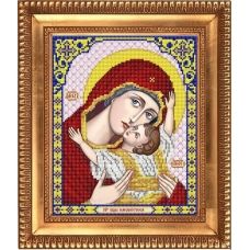 И-4063 Пресвятая Богородица Кардиотисса (Сердечная). Схема для вышивки бисером Благовест
