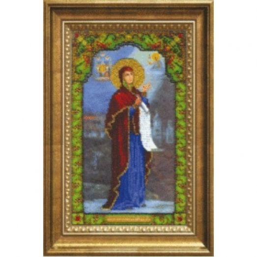 Б-1225 Икона Божьей Матери Боголюбивая. Набор для вышивки бисером Чаривна Мить