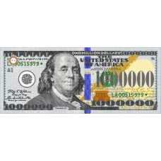 СЛ-3408 One million dollars. Схема для вышивки бисером ТМ Миледи