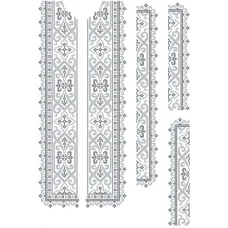 СЧд-023 Мужская заготовка сорочка. Барвиста Вишиванка