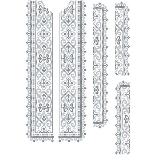 СЧд-023 Мужская заготовка сорочка. Барвиста Вишиванка