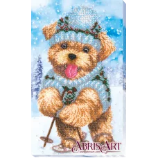 АВ-559 Зимняя забава. Набор для вышивки бисером ТМ Абрис Арт