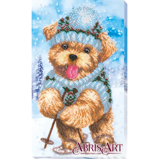 АВ-559 Зимняя забава. Набор для вышивки бисером ТМ Абрис Арт