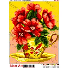 ВА-0246 (А4) Цветы. Схема для вышивки бисером БисерАрт