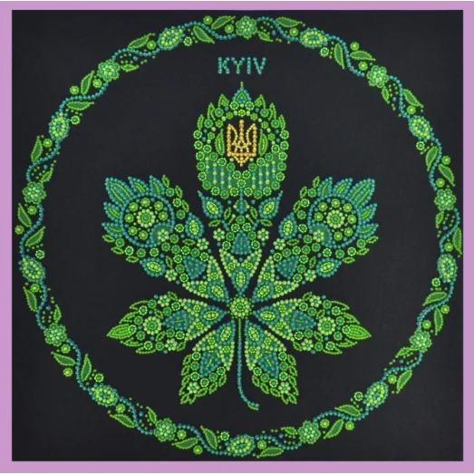 Р-246 Символ города Киева. Набор для вышивки бисером. ТМ Картины Бисером