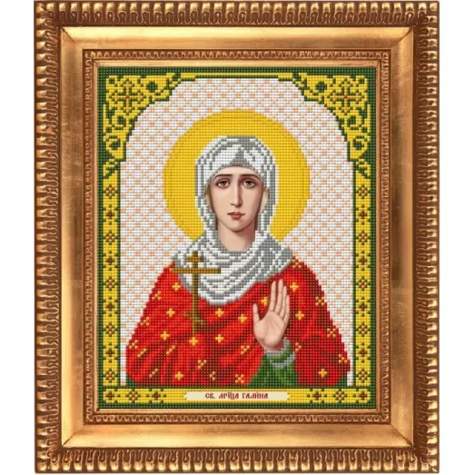 И-4106 Святая Мученица Галина. Схема для вышивки бисером Благовест