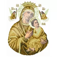 БНП-с (набор) Богородица неустанной помощи (сепия). БС Солес