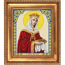 И-4107 Святая Равноапостольная Царица Елена. Схема для вышивки бисером Благовест