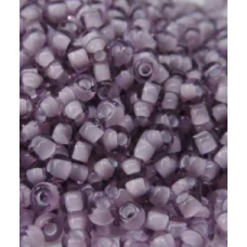25016 Бисер фиолетовый с прокрашеной серединкой  Preciosa