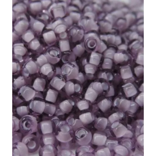 25016 Бисер фиолетовый с прокрашеной серединкой Preciosa