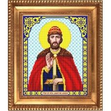 И-4109 Святой Великий князь Дмитрий Донской. Схема для вышивки бисером Благовест