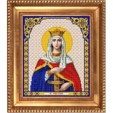 И-4110 Святая Мученица Ирина. Схема для вышивки бисером Благовест