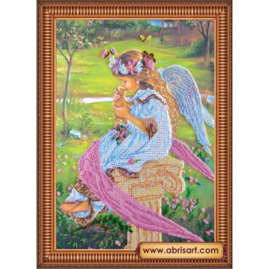 АВ-253 Нежная забота. Набор для вышивки бисером. Абрис Арт