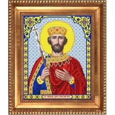 И-4114 Святой Великий Царь Константин. Схема для вышивки бисером Благовест