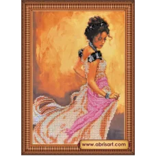АВ-258 Линия танца 2. Набор для вышивки бисером. Абрис Арт