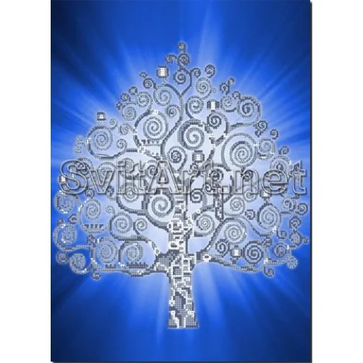 FV-202(А3) Денежное дерево. Схема для вышивки бисером. Свит Арт